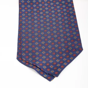 Hemley Krawattenschal blau gemustert