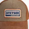 Stetson Retro Stripes Ledercap