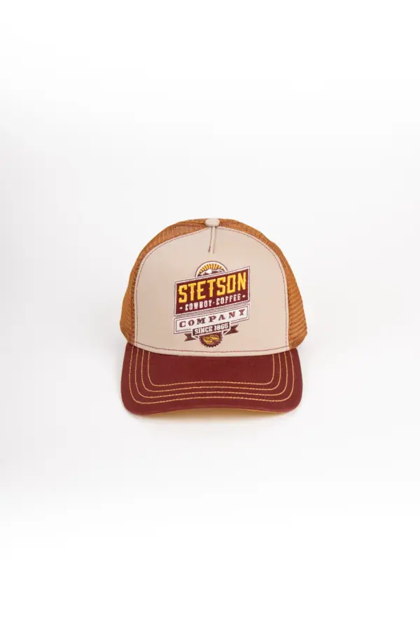 Stetson Trucker Cap Cowboy Coffee