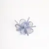McBurn Clip Fascinator mit Federn, Mini Fascinator, Sinamay Fascinator klein, Fascinator zum Anstecken, Haarclip Hochzeit, Fascinator Dutt, kleiner Fascinator, Anlass Haarschmuck elegant, Outfit Clip, Sommer Fascinator leicht