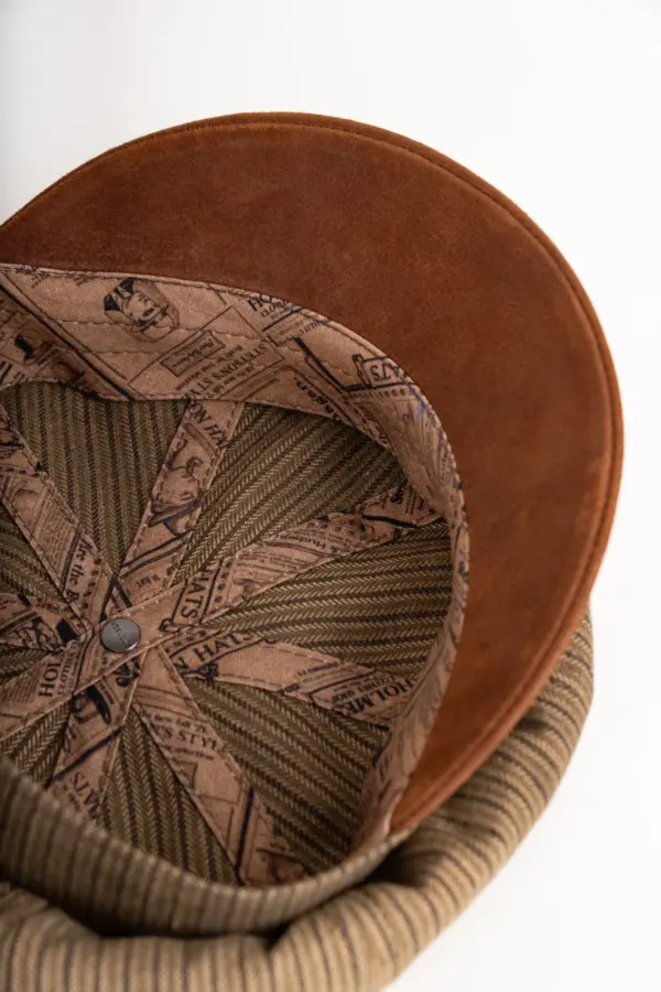 Stetson Riders Newsboy Cap Stripe