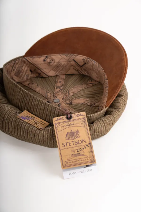 Stetson Riders Newsboy Cap Stripe