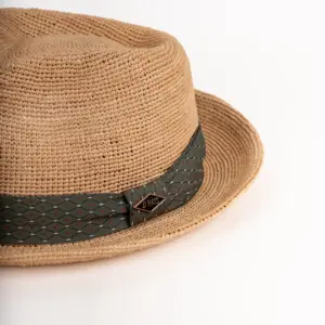 JJ Hats Player Raffia Crochet