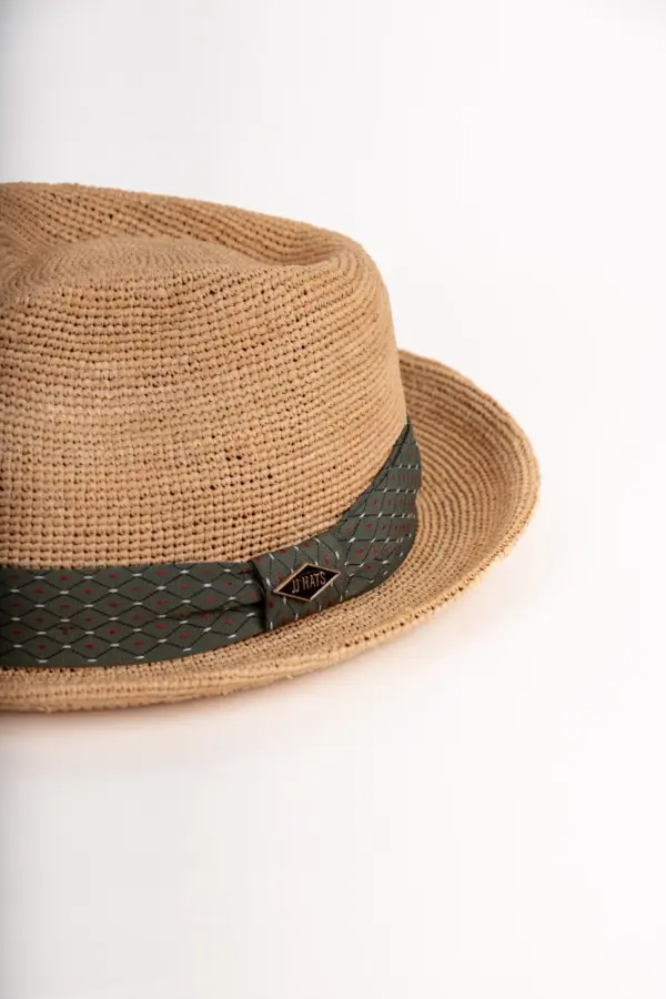 JJ Hats Player Raffia Crochet