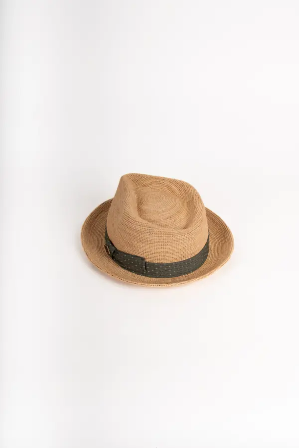 JJ Hats Player Raffia Crochet
