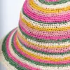 Fiebig Häkelhut gestreift aus Raffia Fiebig Häkelhut gestreift aus Raffia