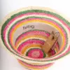 Fiebig Häkelhut gestreift aus Raffia Fiebig Häkelhut gestreift aus Raffia