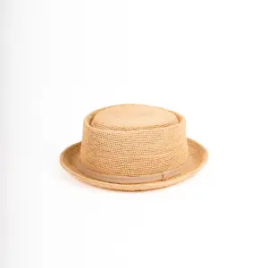 Fiebig Porkpie aus Raffia Stroh