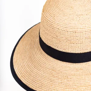 Fiebig Schute aus Raffia mit Einfass