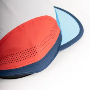 Stetson Outdoor Retro Runners Cap, Beige-Orange-Blau