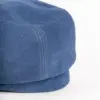 Stetson Hatteras Cap Denim Leather