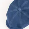 Stetson Hatteras Cap Denim Leather