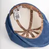Stetson Hatteras Cap Denim Leather