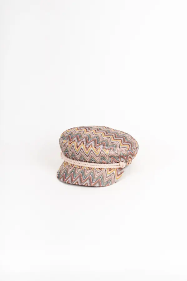 Brixton Fiddler Cap Multi Color Zigzag Brixton Fiddler Cap Multi Color Zigzag