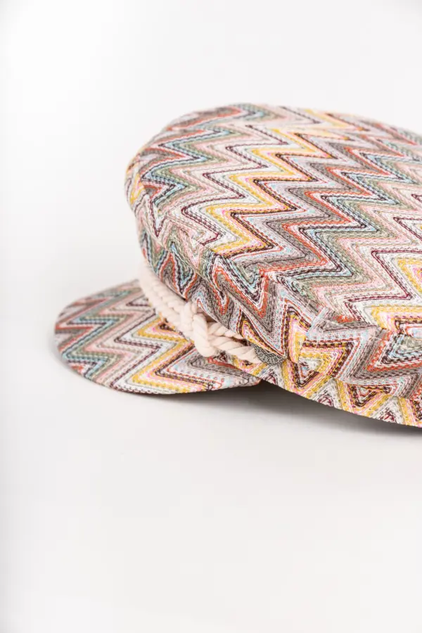 Brixton Fiddler Cap Multi Color Zigzag Brixton Fiddler Cap Multi Color Zigzag