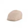 City Sport Julien Seide/Leinen City Sport Julien Seide/Leinen, Fischgrat Flatcap, beige gold