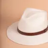 Brixton Messer Fedora Filzhut Offwhite Brixton Messer Fedora Filzhut Offwhite