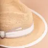 Bedacht Bogart Strohhut Vanille