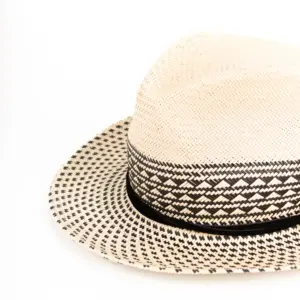Stetson Meola Twotone Fedora Strohhut