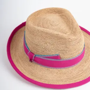 Bedacht Bogart Strohhut Vanille