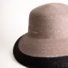 Seeberger Glocke Strohborte mit Kontrastkante