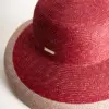 Seeberger Glocke Strohborte mit Kontrastkante