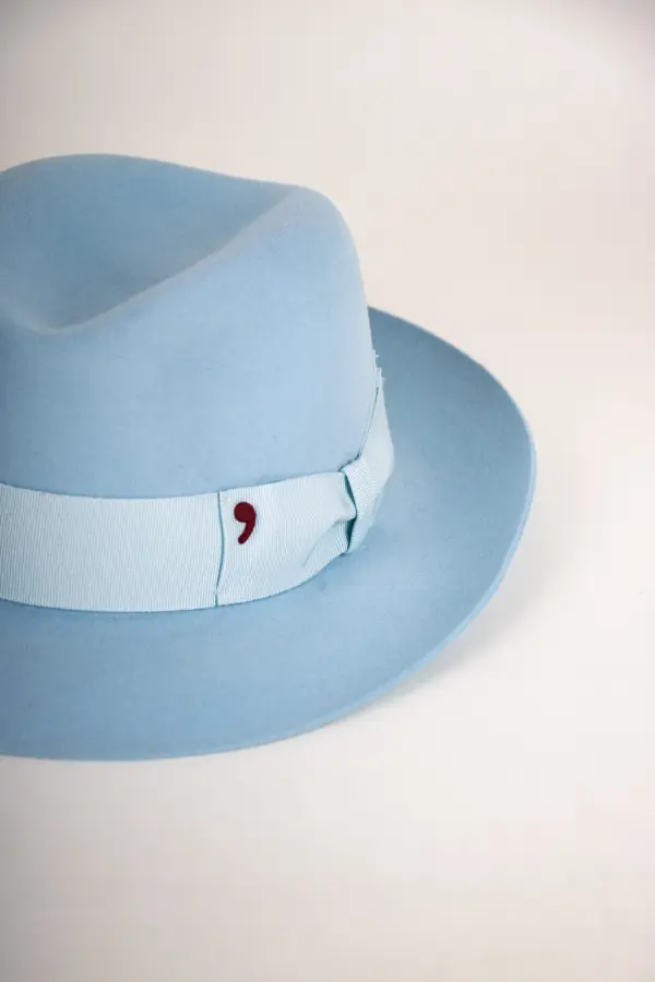 Alfonso D'Este Fedora Borsa Cut 2 Haarfilz Alfonso D'Este Fedora Borsa Cut 2 Haarfilz