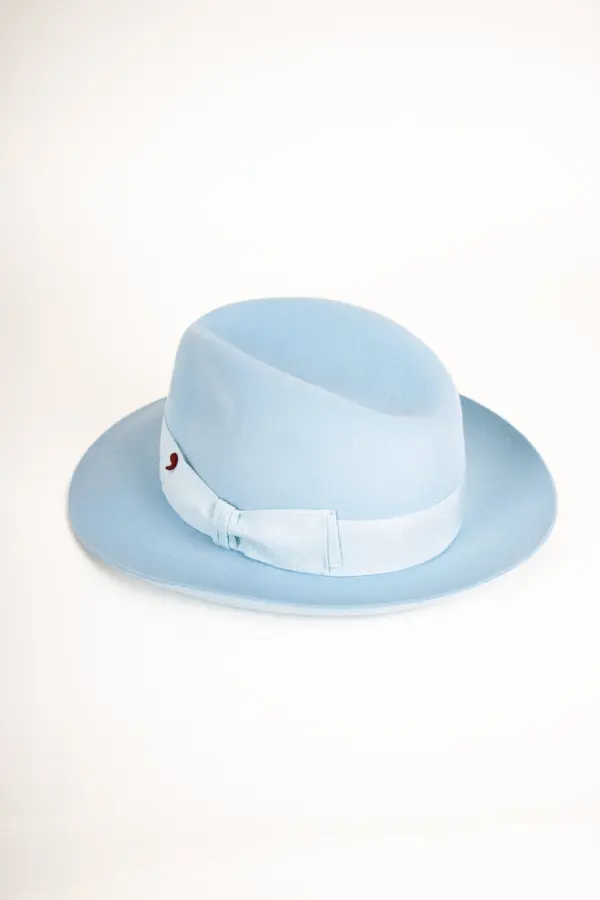 Alfonso D'Este Fedora Borsa Cut 2 Haarfilz Alfonso D'Este Fedora Borsa Cut 2 Haarfilz