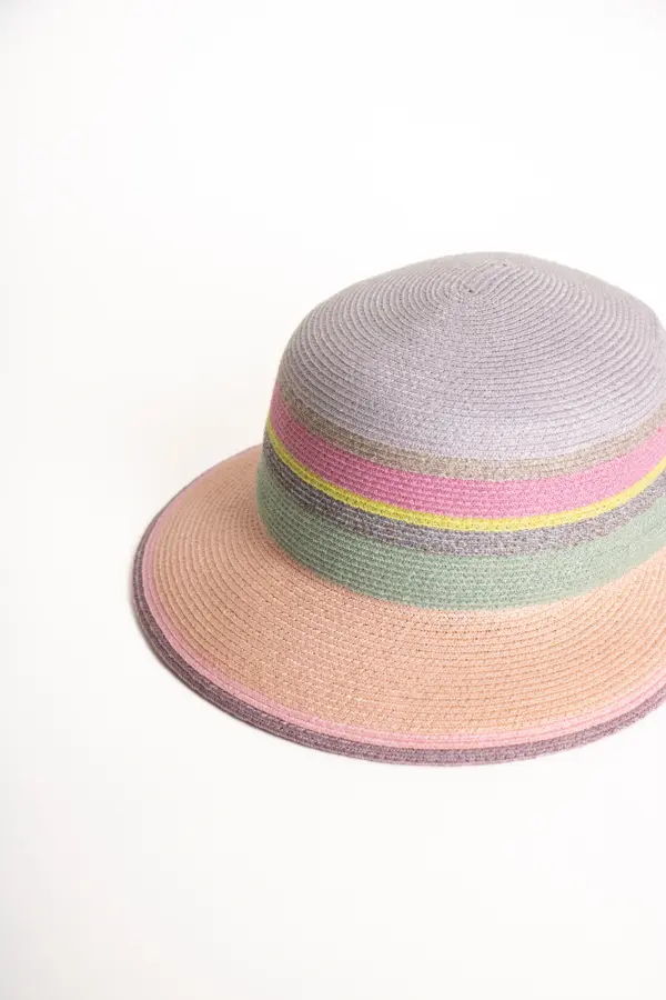 Bedacht Hanf Schute Multicolor Bedacht Hanf Schute Multicolor, Hellgrau/Rose