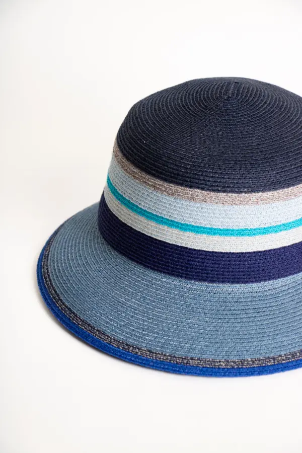 Bedacht Hanf Schute Multicolor Bedacht Hanf Schute Multicolor, Dunkelblau/Blau