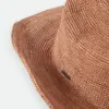 Brixton Odessa Straw Packable Cowboy Hat