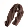 Riviera Sciarpa Rasata Cashmere Riviera Sciarpa Rasata Cashmere, Dunkelbraun
