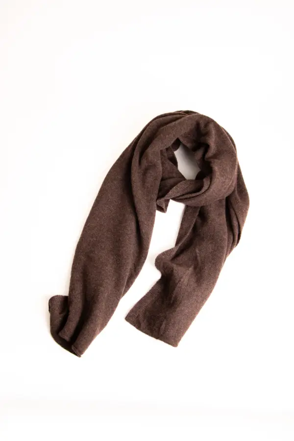 Riviera Sciarpa Rasata Cashmere Riviera Sciarpa Rasata Cashmere, Dunkelbraun