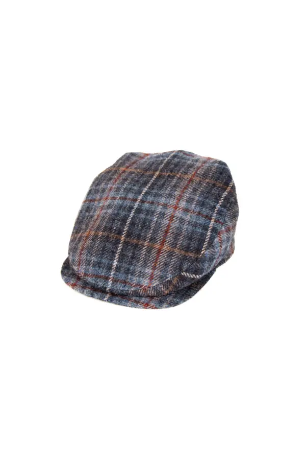 City Sport Driver Cap Victor Tweed City Sport Driver Cap Victor Tweed Frontalansicht breiter Schirm
